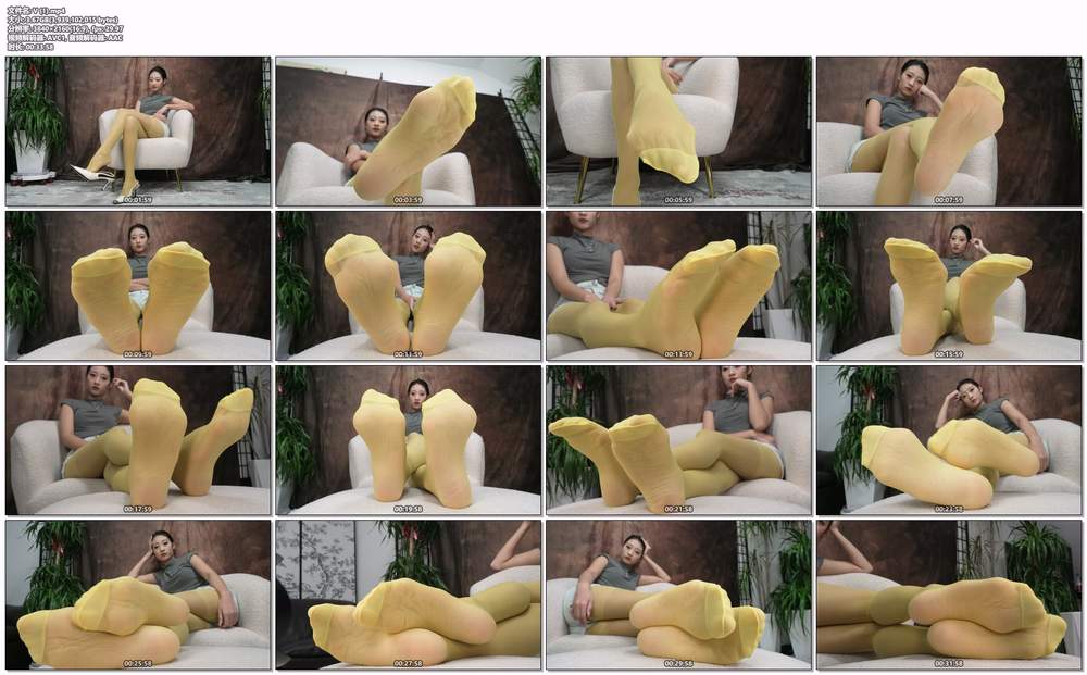 [A&F] No.245 guoguo-展示了她性感的38码丝脚 第2部 [1V3.66GB]